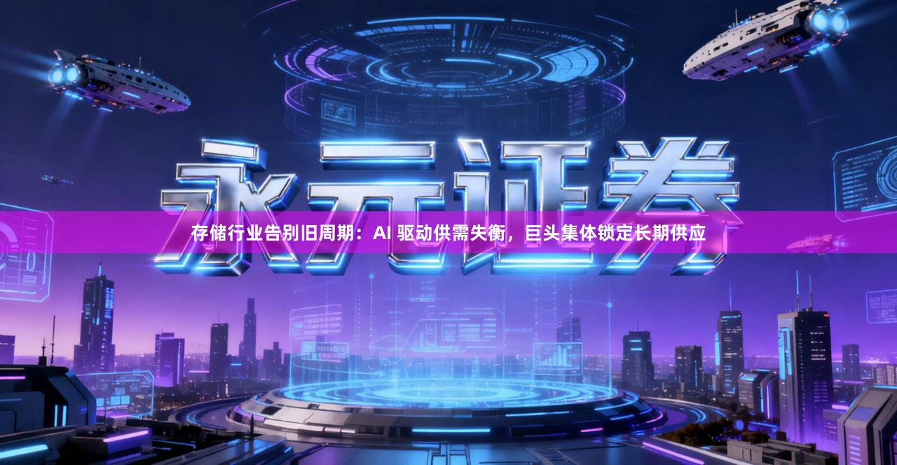 存储行业告别旧周期：AI 驱动供需失衡，巨头集体锁定长期供应